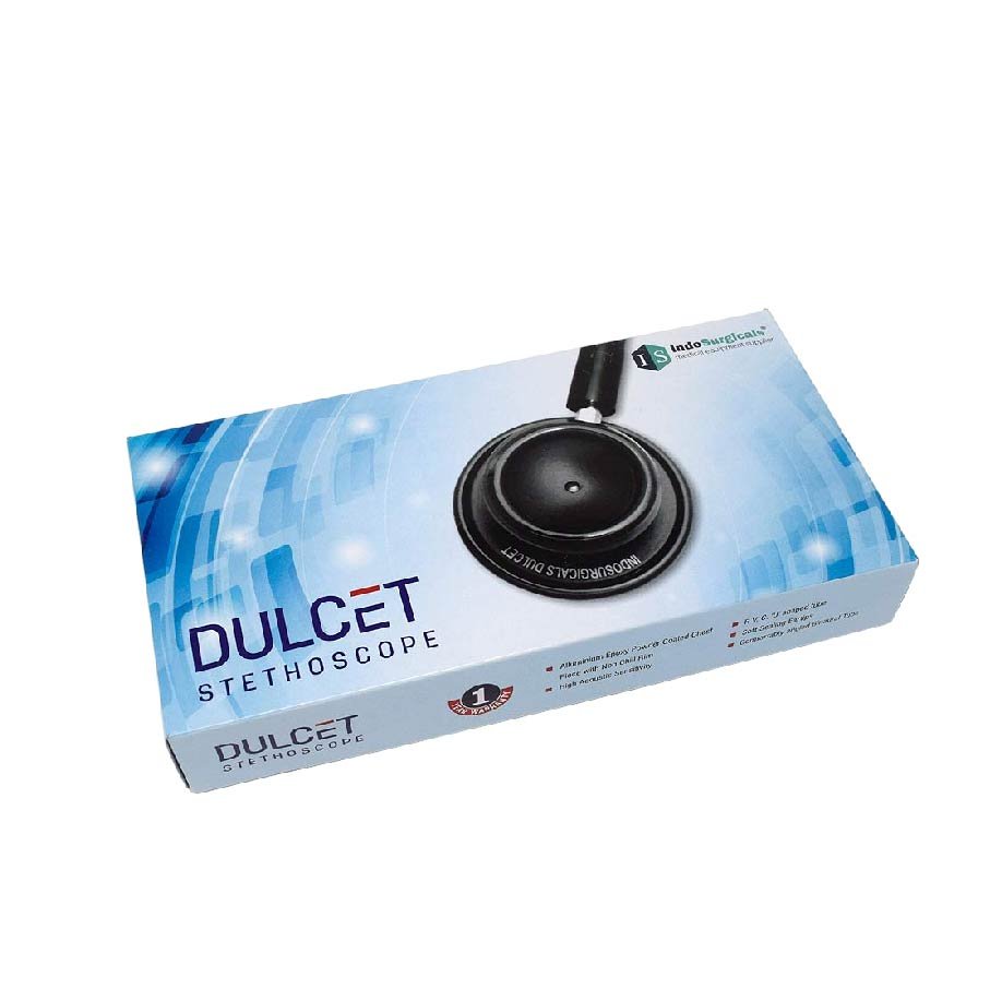 Indo Surgicals Dulcet Black Stethoscope - Image 4